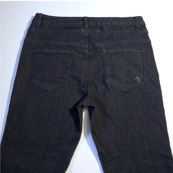 ModCloth Black High Waist Rise Button Fly Jeans - Picture 2 of 11